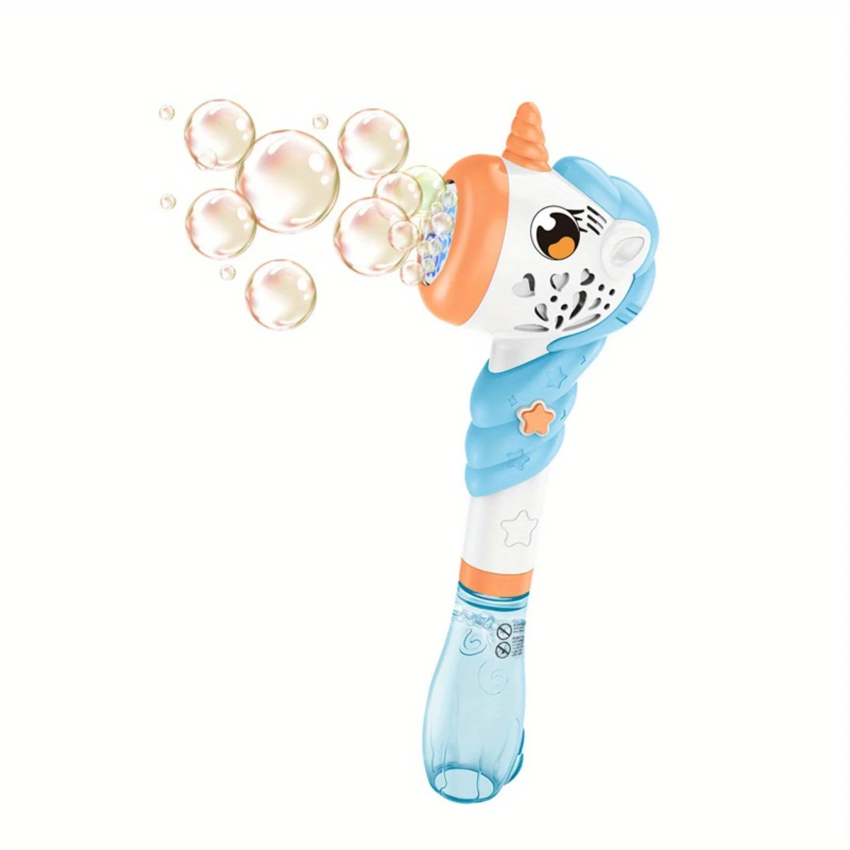 

Unicorn automatic electric bubble stick, children's boys and girls toys, light and music non-leaking cartoon bubble machine