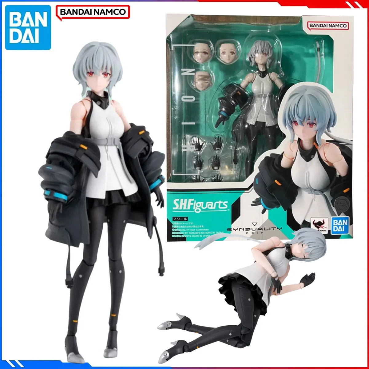 

Подлинная Bandai, оригинальная фигурка SYNDUALITY Noir, наборы моделей SHF, аниме-фигурки Noir, экшн-модель, игрушки, подарок для детей, рождественский подарок