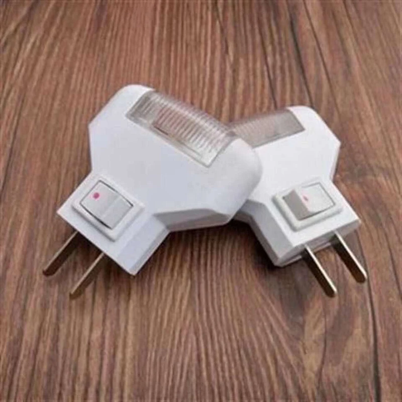 Creative Mini LED Night Light Energy-saving 1W Plug Bed Wall Lamp Home Illumination Bedroom Light Home Decoration