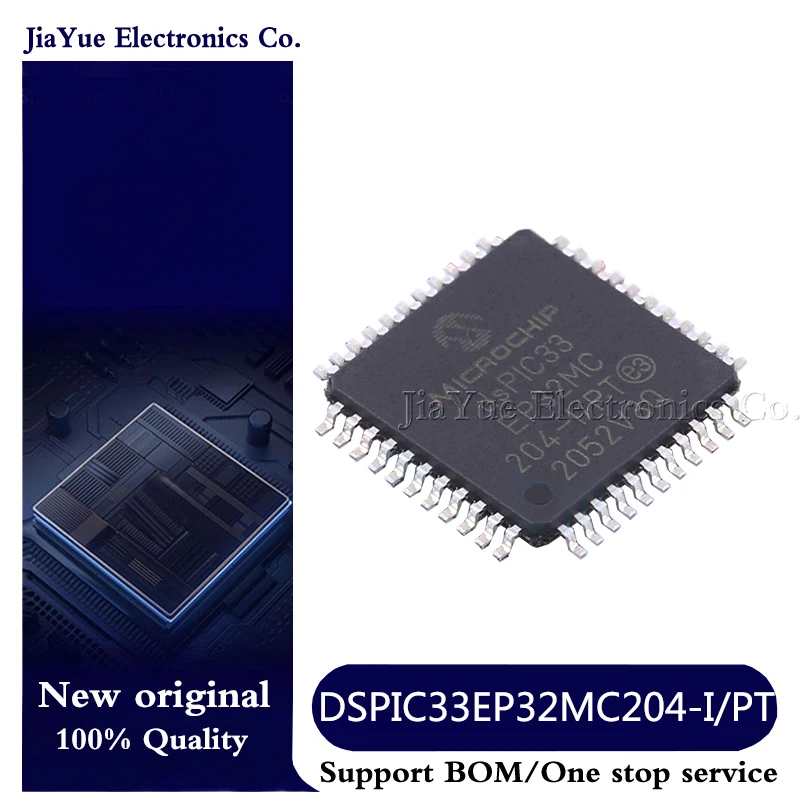 5pcs/lot100% New original chips DSPIC33EP32MC204-I/PT TQFP44  DSPIC33EP32MC204-I/ML QFN44 DSPIC33EP32MC204-I Programmable device