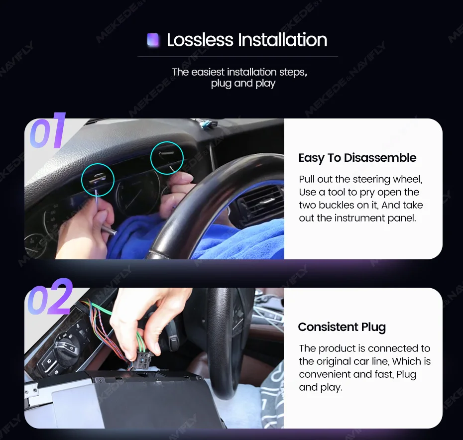 MEKEDE 12,3 Zoll LCD-Digital-Armaturenbrett für BMW X5 E70 X6 E71 2006-2013 CCC CIC Systeme Tachometer Blaues Licht Blendschutz-Bildschirm – Detail 9