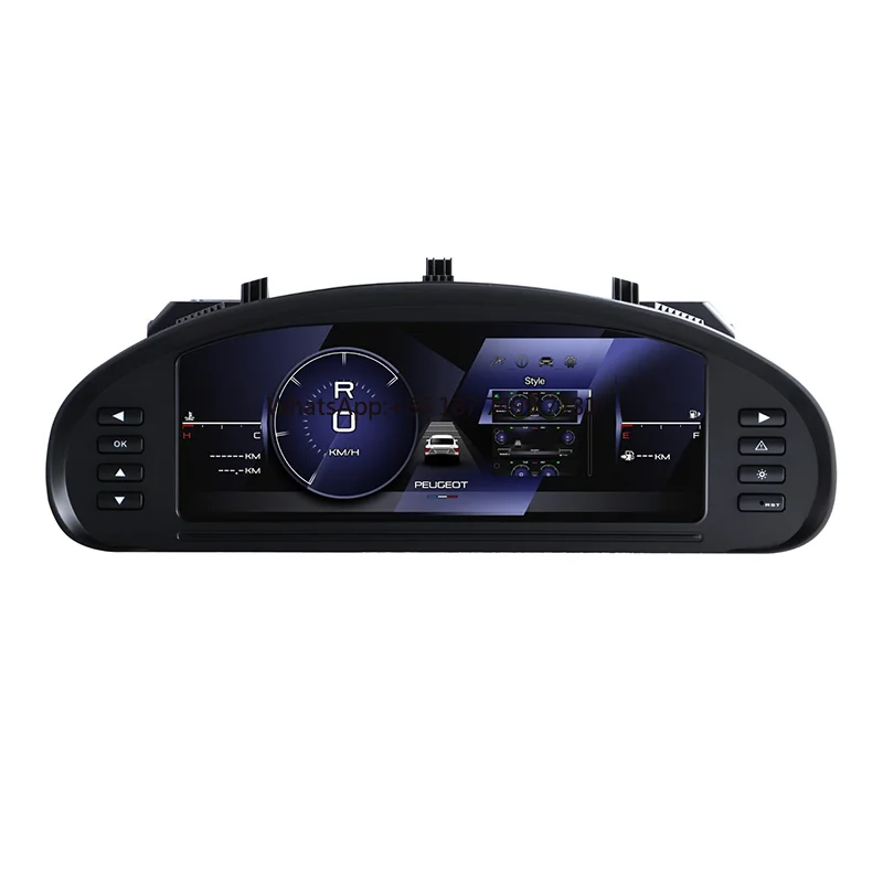 

LCD Digital Cluster Speedometer Instrument with Wireless Carplay for . 407 2004-2010 10.25 Inch LCD Dashboard