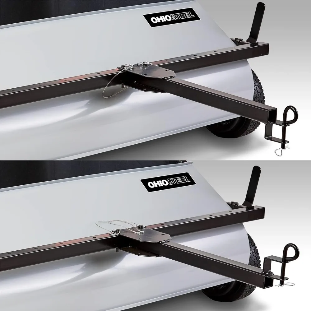 مكنسة العشب أوهايو ستيل 4222V2، 22 قدم مكعب، رمادي #2