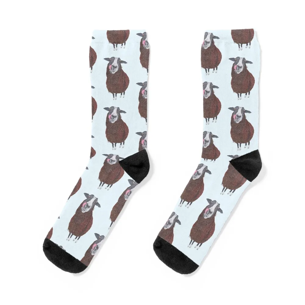 

ZWARTBLES SHEEP Socks hiphop Crossfit heated cycling Ladies Socks Men's