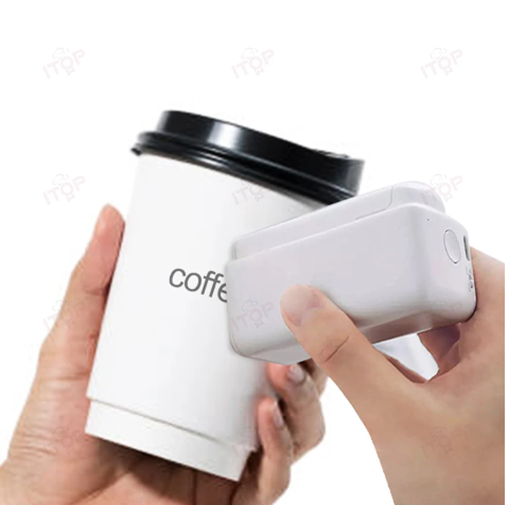 STLF JW 프린트팟 휴대용 프린터 사무용품 종이컵 프린터 판지 크라프트 박스 테이크아웃 가방 포켓 잉크젯 프린터 로고 인쇄