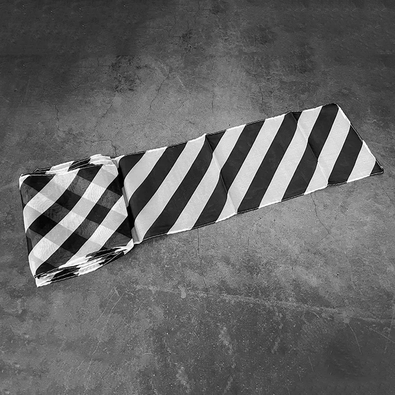 Production Streamer Zebra (Imitated Silk, 200cm) Magic Tricks Scarves Producing Magia Props Magician Accessories Stage Gimmicks