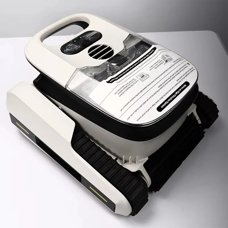 

High Quality Automatic Solar Powered Cordless Pool Robot Vacuum Cleaner Underwater Wall Robotic Cleaning Tool for Swimming Pools