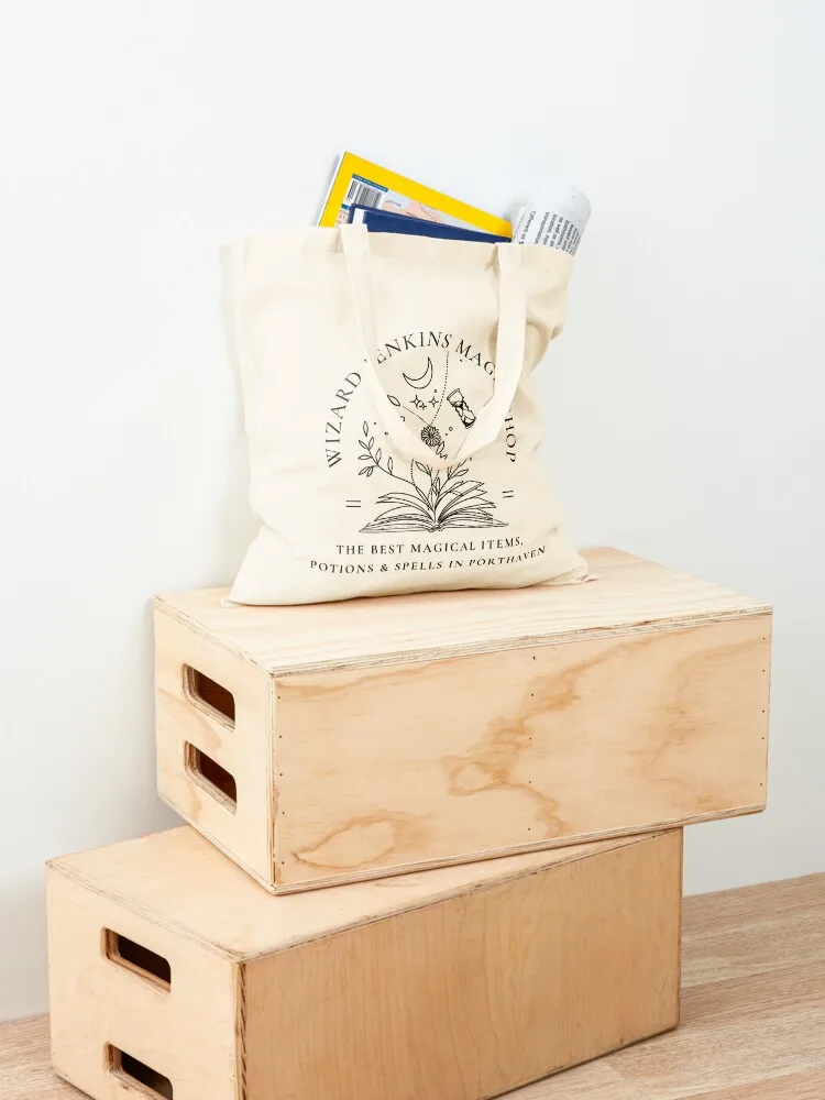 Wizard Jenkins Magic Shop Tote Bag eco bag folding the tote bag Canvas shoulder Canvas stote