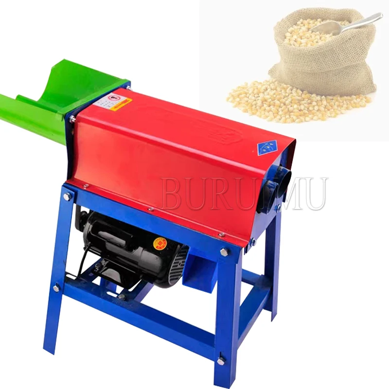 Maize Skin Peeling Sheller Corn Dehusker Corn Husk Remover Machine