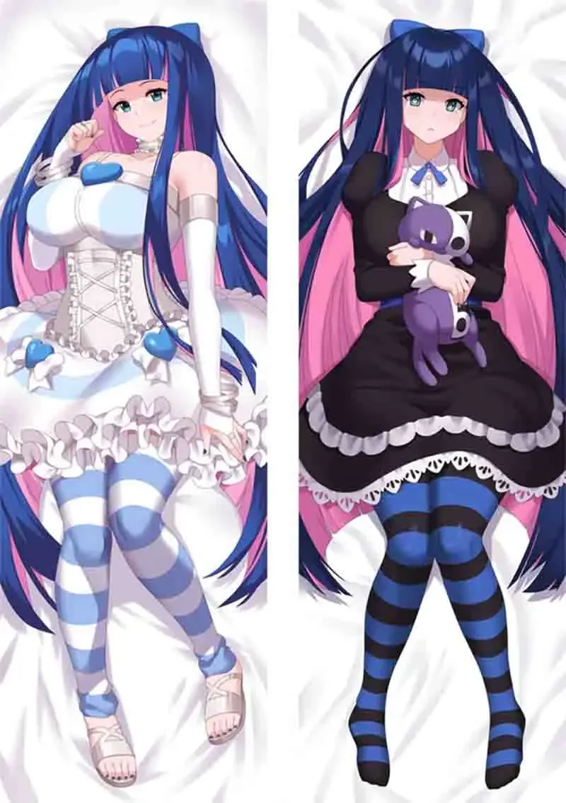 Fashion Panty & Stocking with Garterbelt Anarchy Panty Dakimakura Anime Hugging Body Pillow Case Bedding Cushion Cover