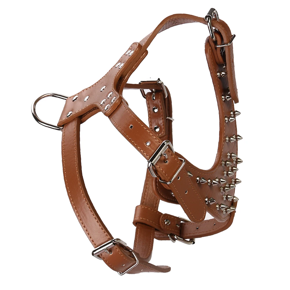 

Pet Round Tack Strap Convenient Dog Harness Vest Multifunction Adjustable Puppy
