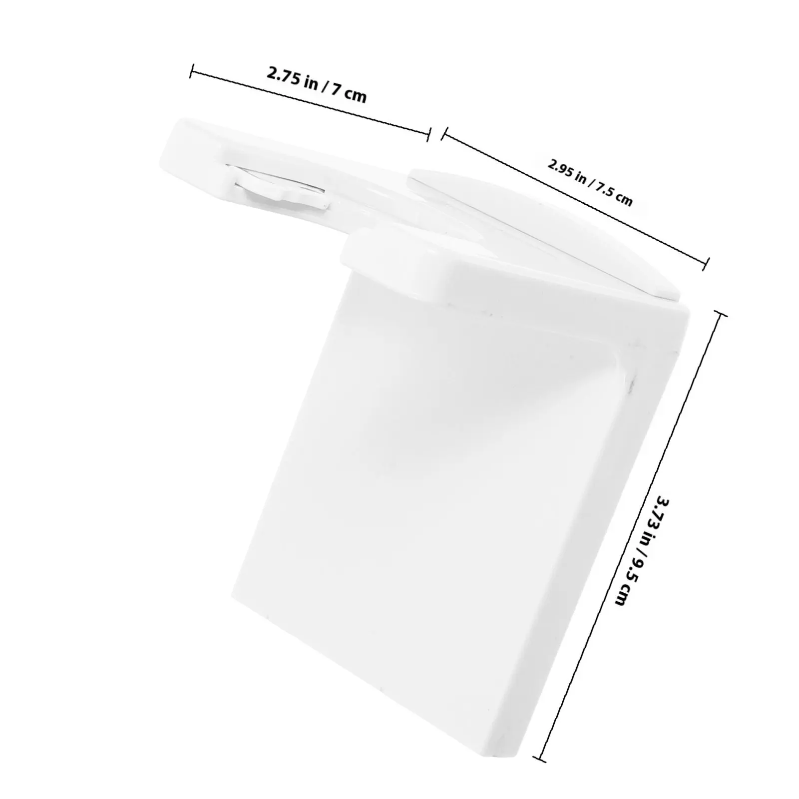 Hospital Hand Gel Holder Wall Mounted Fixed Bracket Compact Self Adhesive No Drilling Soap Bottle Holder for Bedside Corridor