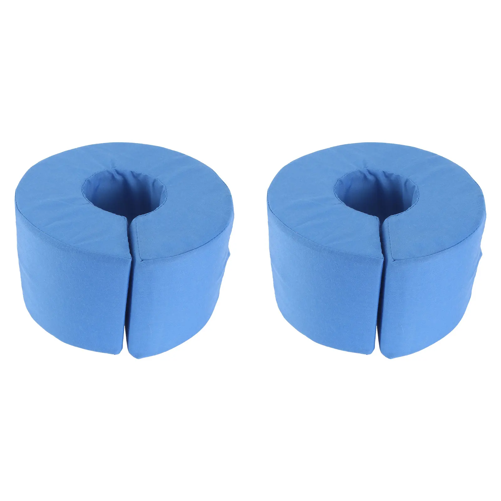 

2pcs Foot Pillow High-rise Ring Pad for Leg Elevation Breathable Cotton Foot Care Accessory Suitable Bed Rest Enhancing