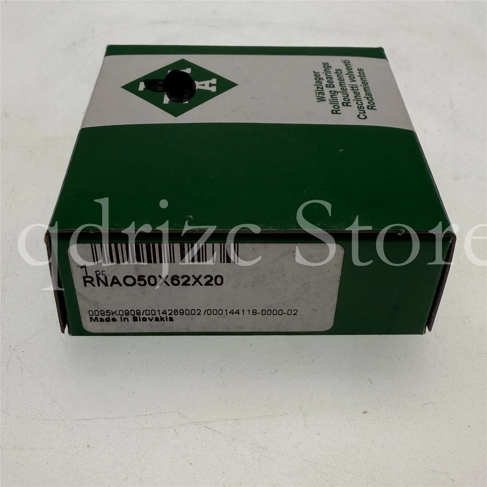 

Edge-free needle roller bearing RNAO50X62X20 = RNAF506220 50mm X 62mm X 20mm
