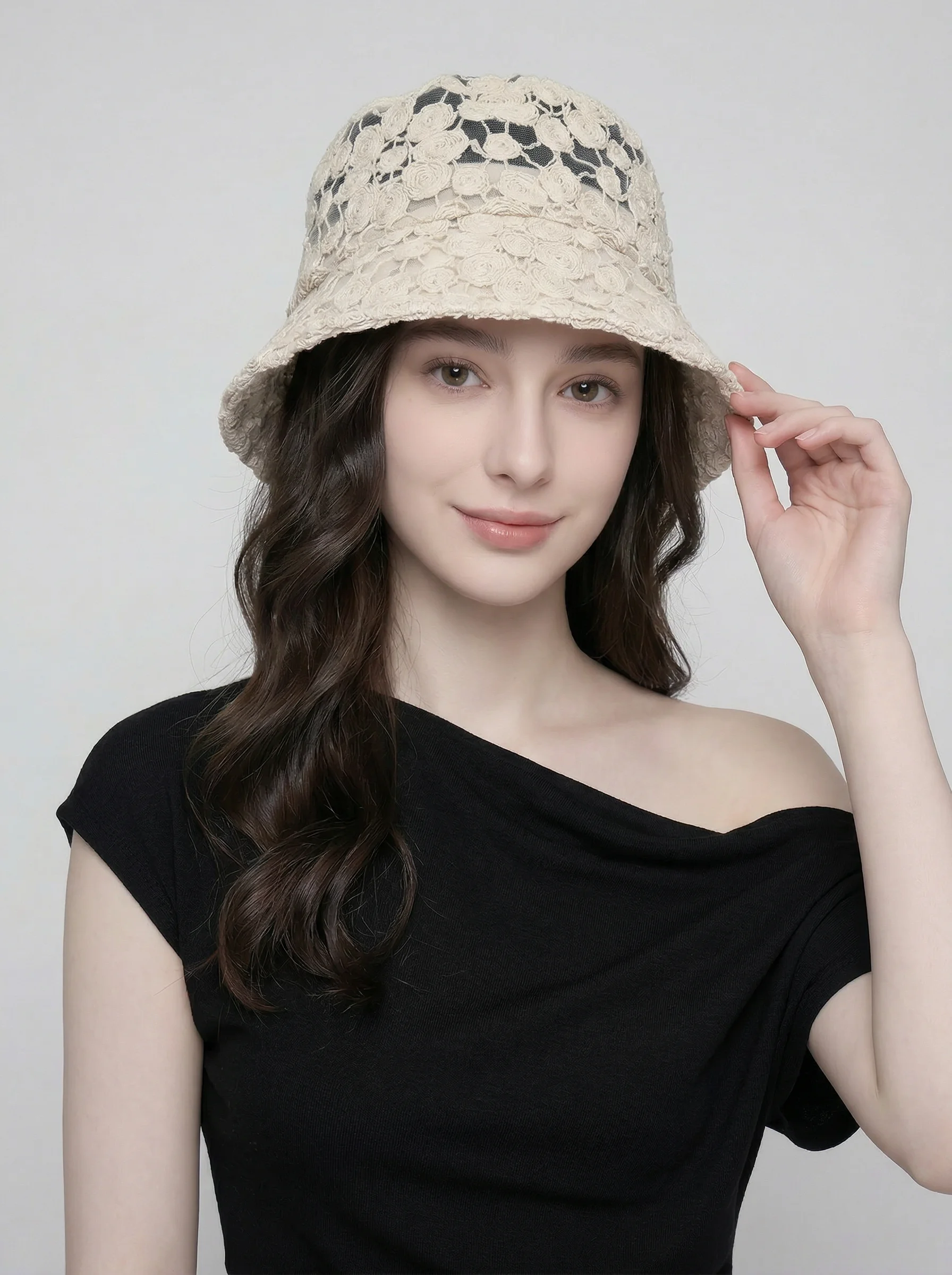 naits-keits-nuevo-estilo-sombrero-de-pescador-de-malla-fina-para-mujer-estilo-coreano-ala-ancha-proteccion-solar-transpirable-accesorio-de-moda-de-primavera