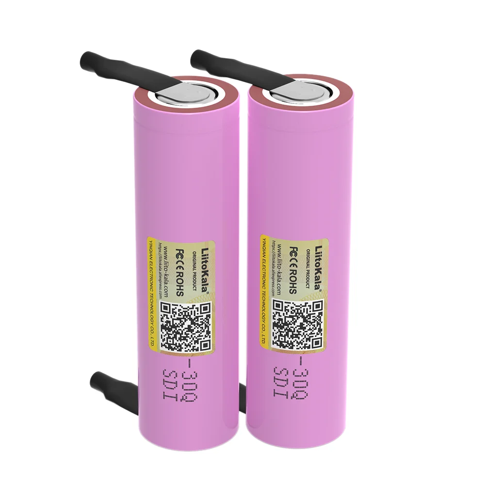 Liitokala Mới 30Q 18650 3000MAh INR1865030q 3.6V Xả 20A Max 35A Công Suất Pin DIY Niken Tờ
