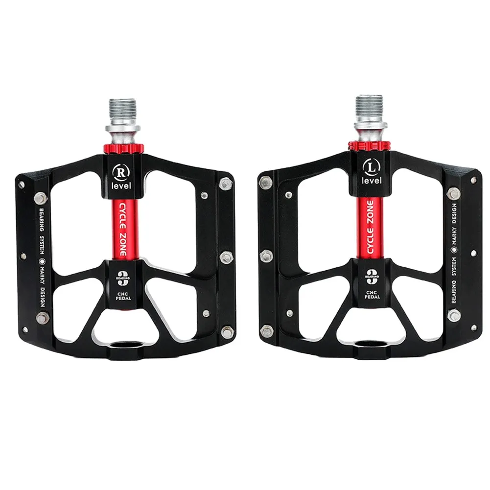 

Durable And Waterproof Sealed Bearings MTB Road Bike Pedal Hollow Design Aluminum Pedals For Comfortable And Stable Cycling