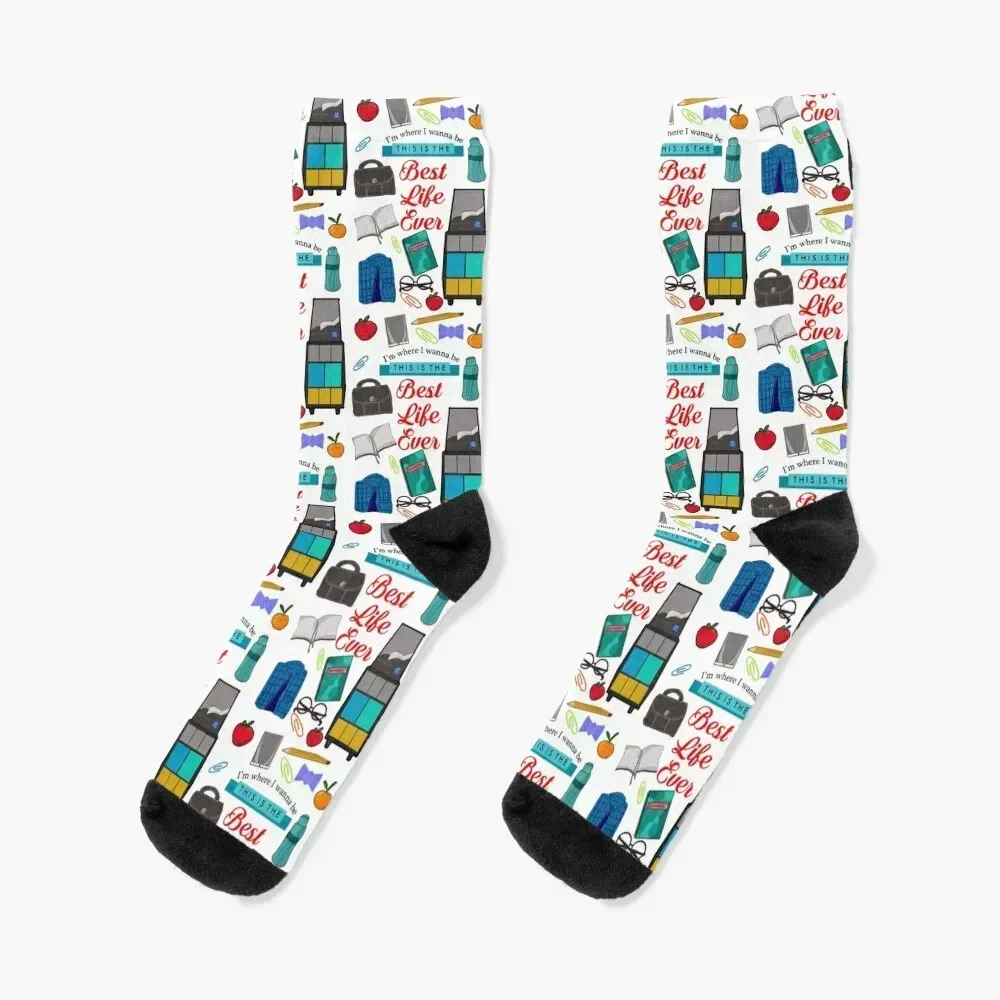 

Best life Ever -Brothers Socks snow christmas stocking Girl'S Socks Men's