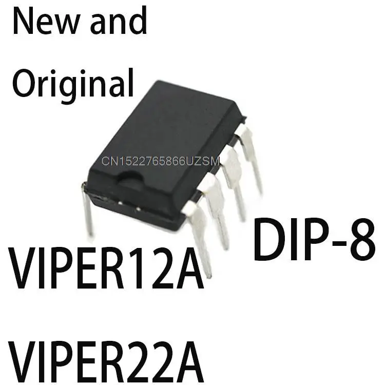 10PCS New and Original VIPER12 DIP-8 VIPER22 VIPER12A VIPER22A VIPER20A VIPER53 VIPER32A VIPER16L VIPER17L VIPER26L VIPER27L