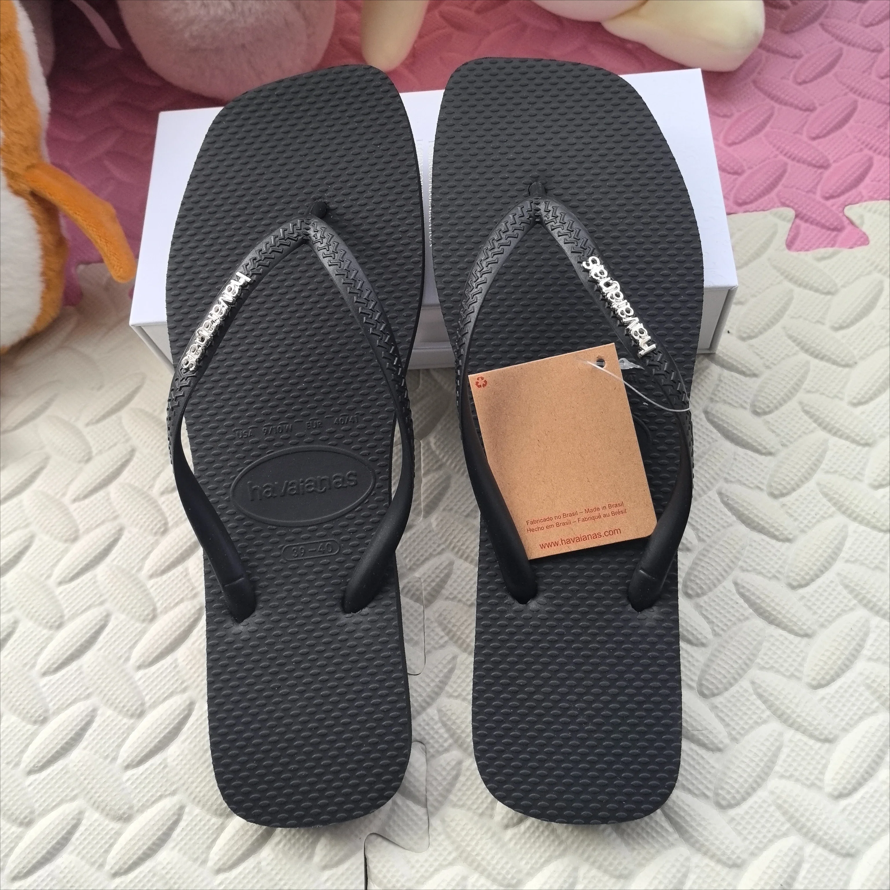 Summer 2025 New Women's Square Toe Flip Flops Outdoor Beach Sandals Luxury Women's Casual Slippers Size 35-42 Women's Shoes image 6