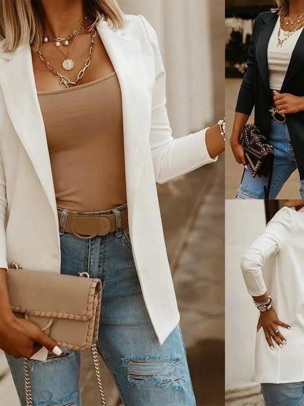 Lässiger, reiner, langer Sve-Anzug für Damen, Freizeit, Faion, dekorativer Patchwork-Kragen, Knopfverschluss