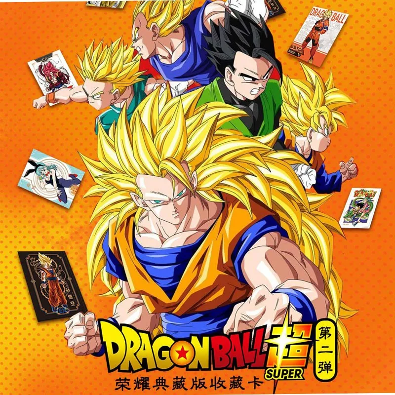 Moka Dragon Ball Z Collection Card Super Game Playing Anime Cartas Tcg Christma Collectibles Card Toys For Boys Gift