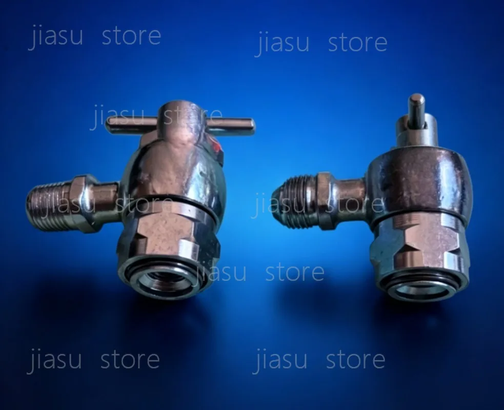 7/16-20 UNF Accumulator Nitrogen Filling Tool Connector, 1/8 NPT Adapter for Euro/US Standard