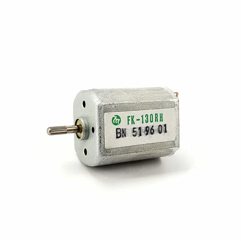 Original MABUCHI FK-130RH-09490 DC 12V 7000RPM 130 Electric Motor 2mm Knurled Splined Shaft