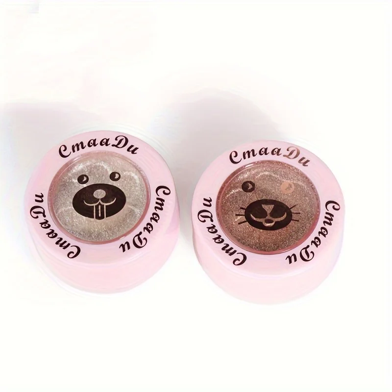 2 قطعة/المجموعة طويلة الأمد مشرقة عينيه بيرليسسينت لامع ظلال العيون تمييز جميلة العين اشراق ماكياج