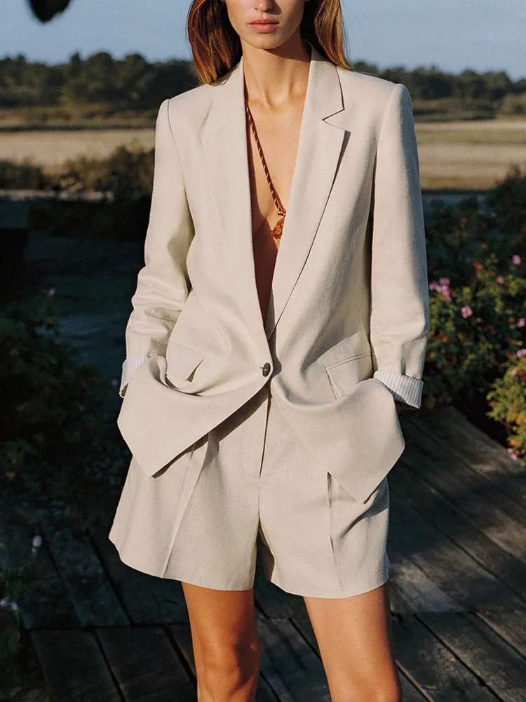 

Ele Повседневный костюм Jaet с цветочным принтом, женский весенний костюм 2022, роскошный Faion Sve с манжетами, прямой крой, на одной пуговице