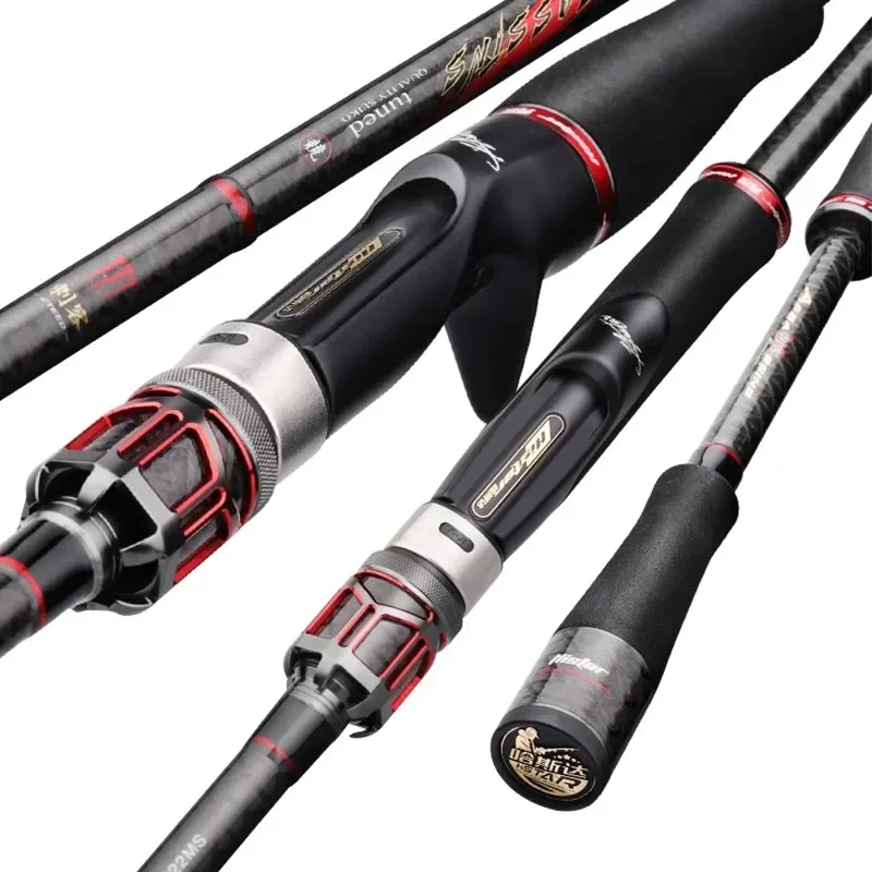 

1.98m-2.49m Fishing Spinning Rod Four Spindle High Carbon Cloth Casting Fishing Rod