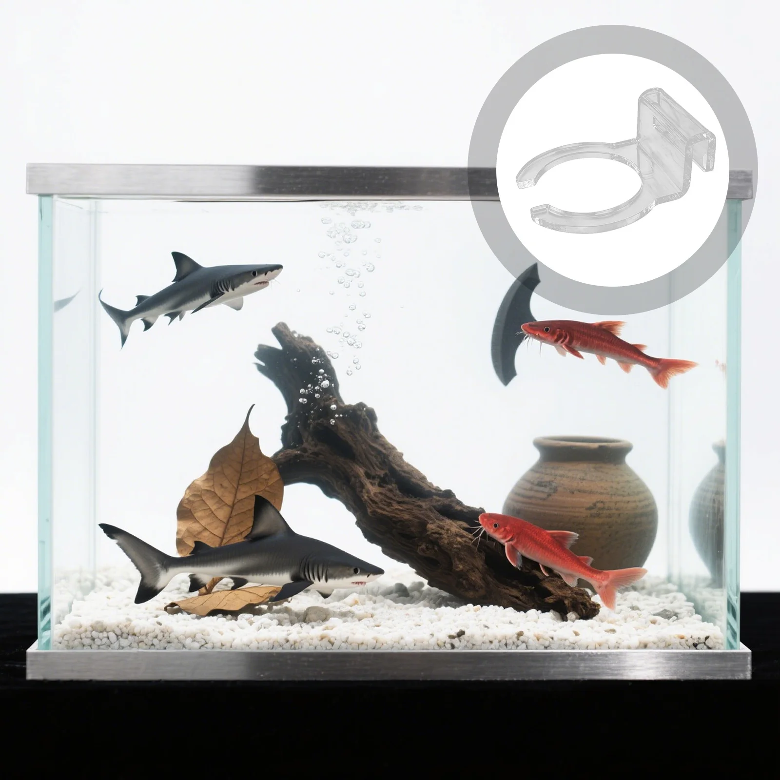 

1Pcs Aquarium Filter Bag Holder Durable 4 Inch Mesh Bag Bracket Prevents Falling Fish Tank Filter Support Frame