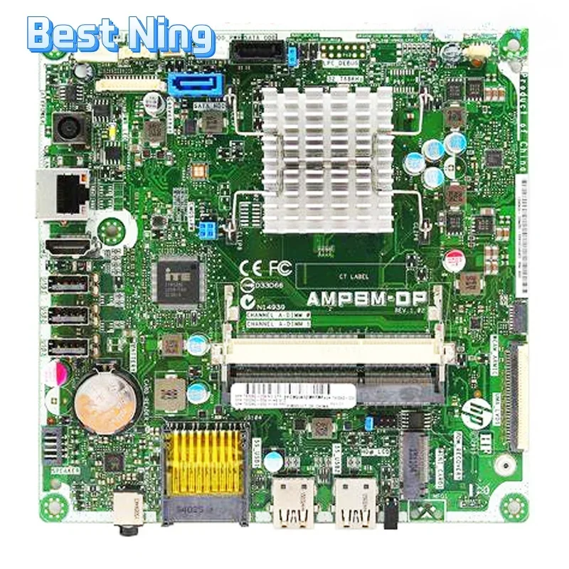 

793292-006 For HP 22-3010 Motherboard AMPBM-DP REV: 1.03 793292-006 Mainboard E1-2500 CPU 100% Tested Ok