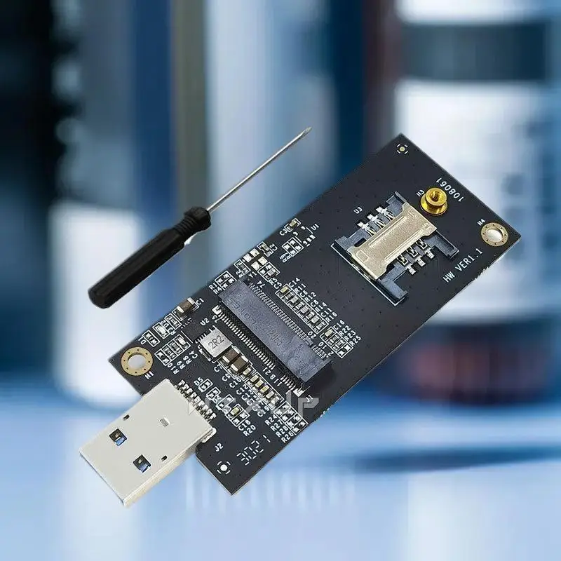 1 Set DW5821E M2-NGFF DW5811e DW5816E EM7455 L860-GL USB3.0 Expansion Card For 3G/ 4G/ 5G LTE Module M2 USB Adapter
