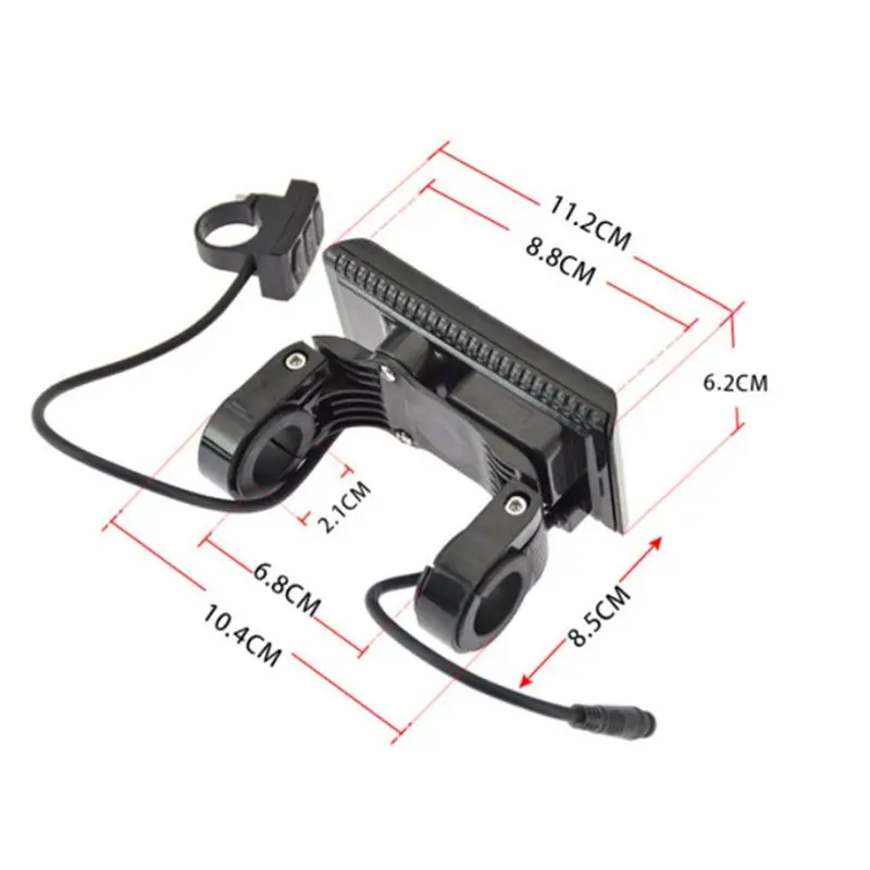 TCE 24-72V SW900 LCD Display Control Electric Bicycle Speed Meter Speedometer Wired Speed Counter Code Table E-Bike
