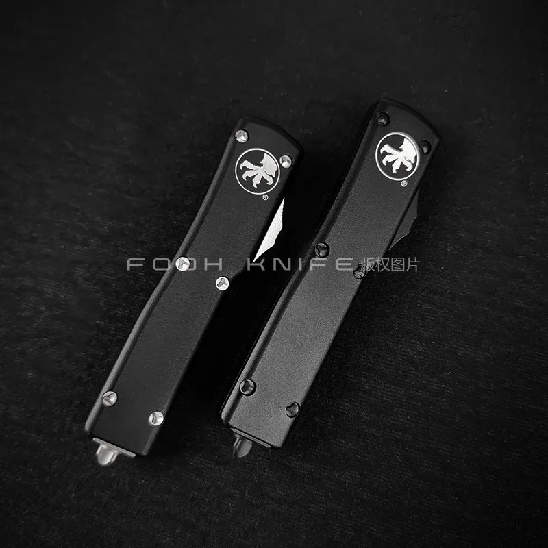 FOOH KNIFE STUDIO UTX-70 UT UTX 70 MICRO ULTRA TECH التكتيكية والعتاد Ultratech UTX70 D2 الصلب CNC 6061 الألومنيوم EDC أداة مشط