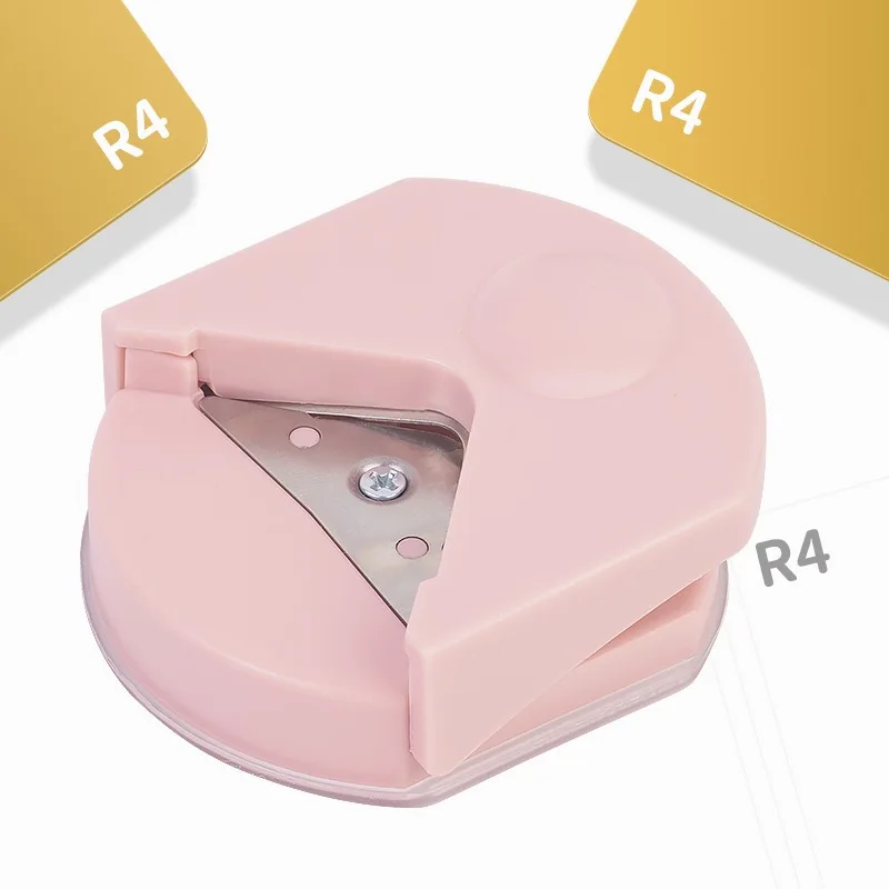 R4 Card Rounded Cutter Corner Rounder Paper Portable Hole Trimmer Angle Border Punch Photo Scrapbook School Handmade Crafts Tool