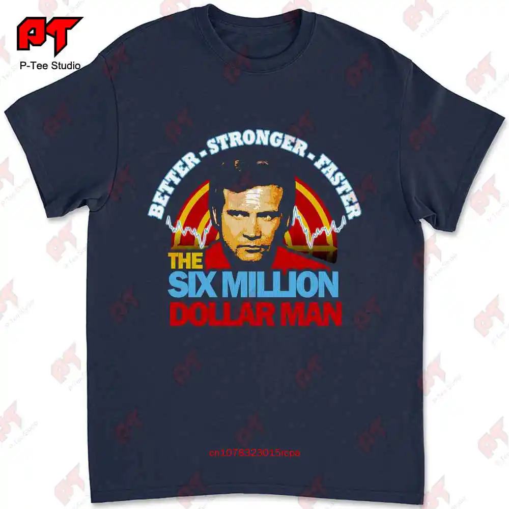 Six Million Dollar Man Inspired Usa 70S Tv Show T-shirt TR3C