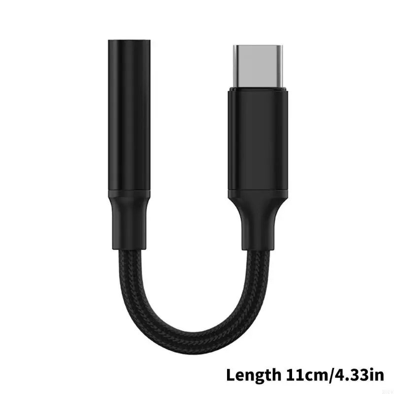 R6FF Type C до 3,5 мм Auxs Adapter Adapter USB C.