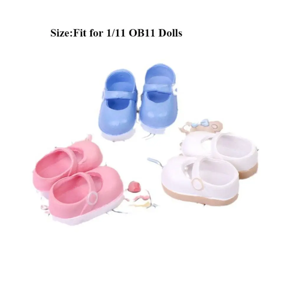 Nuevos zapatos de muñecas de piel de vaca hechos a mano, zapatos de muñeca de 3 colores, botas bonitas informales