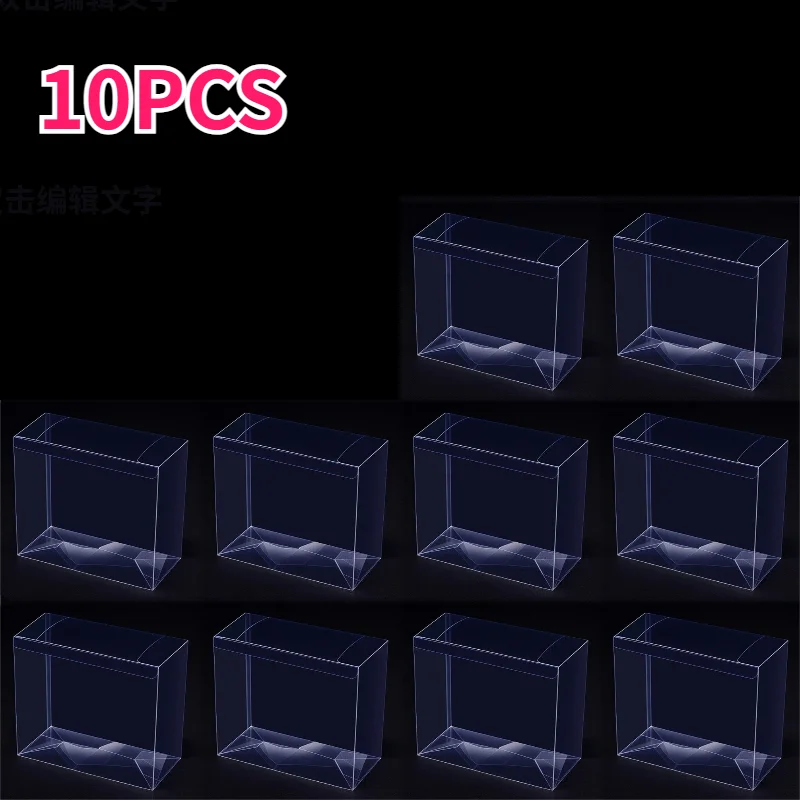 Lot De 10 Boîtiers De Protection PET Rigides Pour Elite Trainer Box – Transparent 19,2x17,3x9 Cm – Anti-Poussière Et Collection