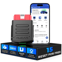 MUCAR BT200 Pro Obd2 Diagnostic Tool 15 Reset Maintenance Function Bluetooth obd 2 Scanner All System Diagnosis for All Cars