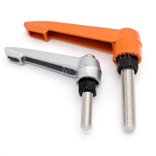 Imagen 2 del producto 1 Uds tornillo de acero inoxidable 1pc M5 M6 M8 M10 M12 M16 manija ajustable manijas de sujeción rosca perilla de Metal herramientas de maquinaria