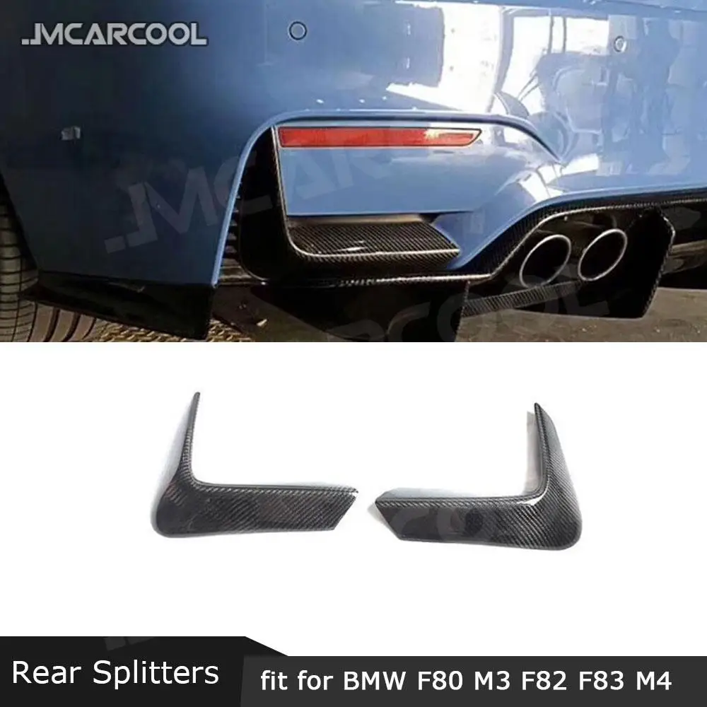 

JMCARCOOL задний бампер из углеродного волокна, накладка на багажник, навески для BMW 3 серии F80 M3 4 серии F82 F83 M4 2014-2018
