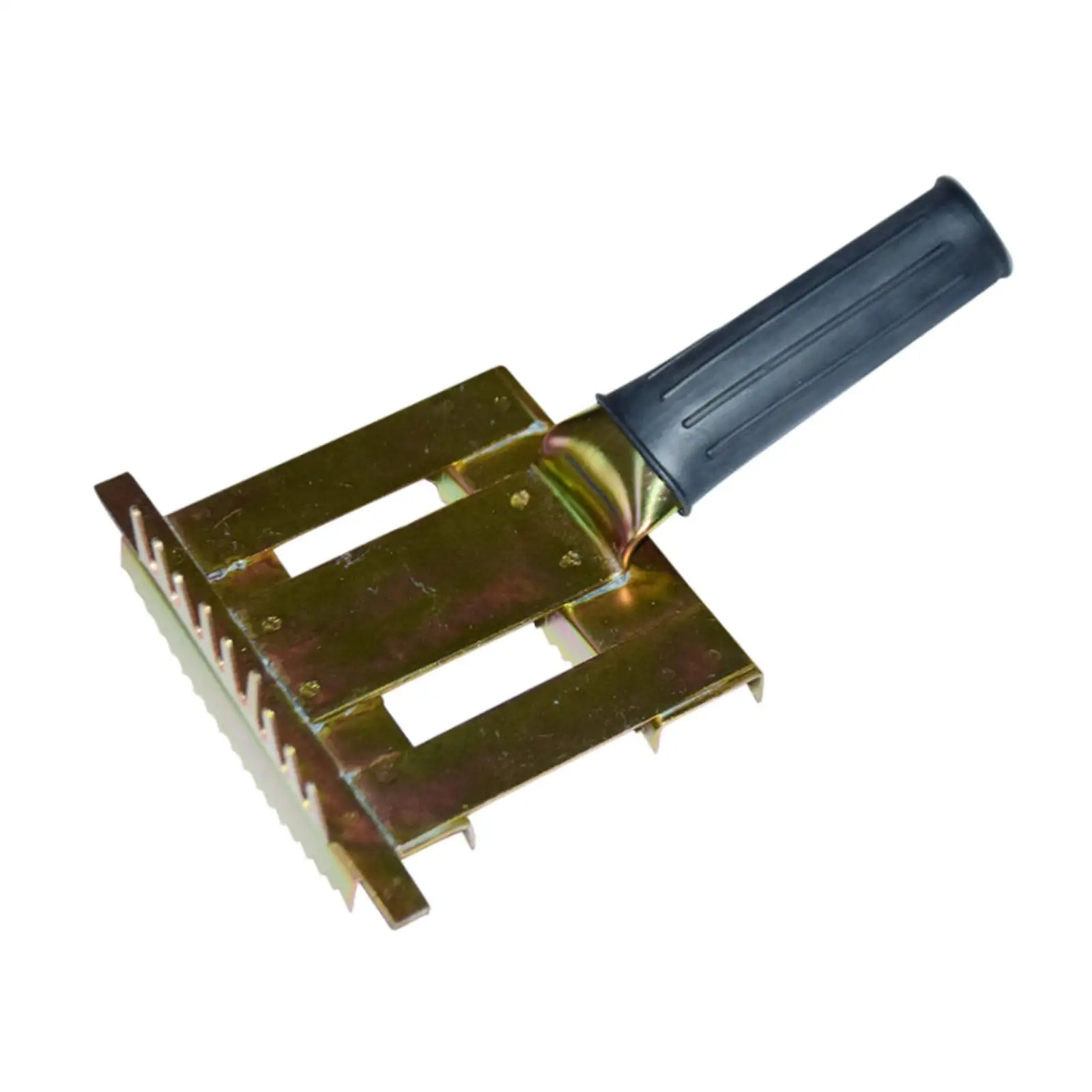 مشط تساقط الماشية، مقبض غير قابل للانزلاق، فرشاة تهذيب الماشية المهرية #2