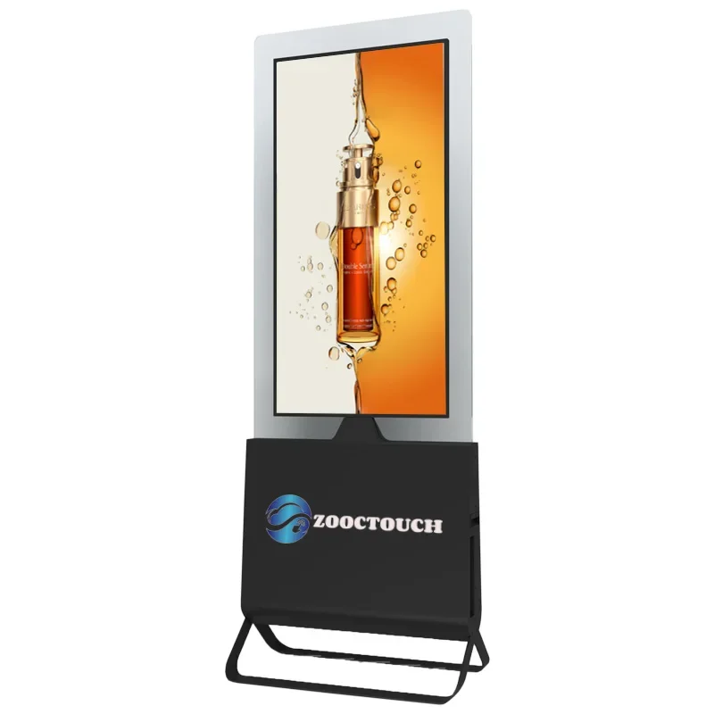 Digital Signage Display Double-Sided Organic Light Emitting Diode Transparent Android Advertising Screen Information Kiosk