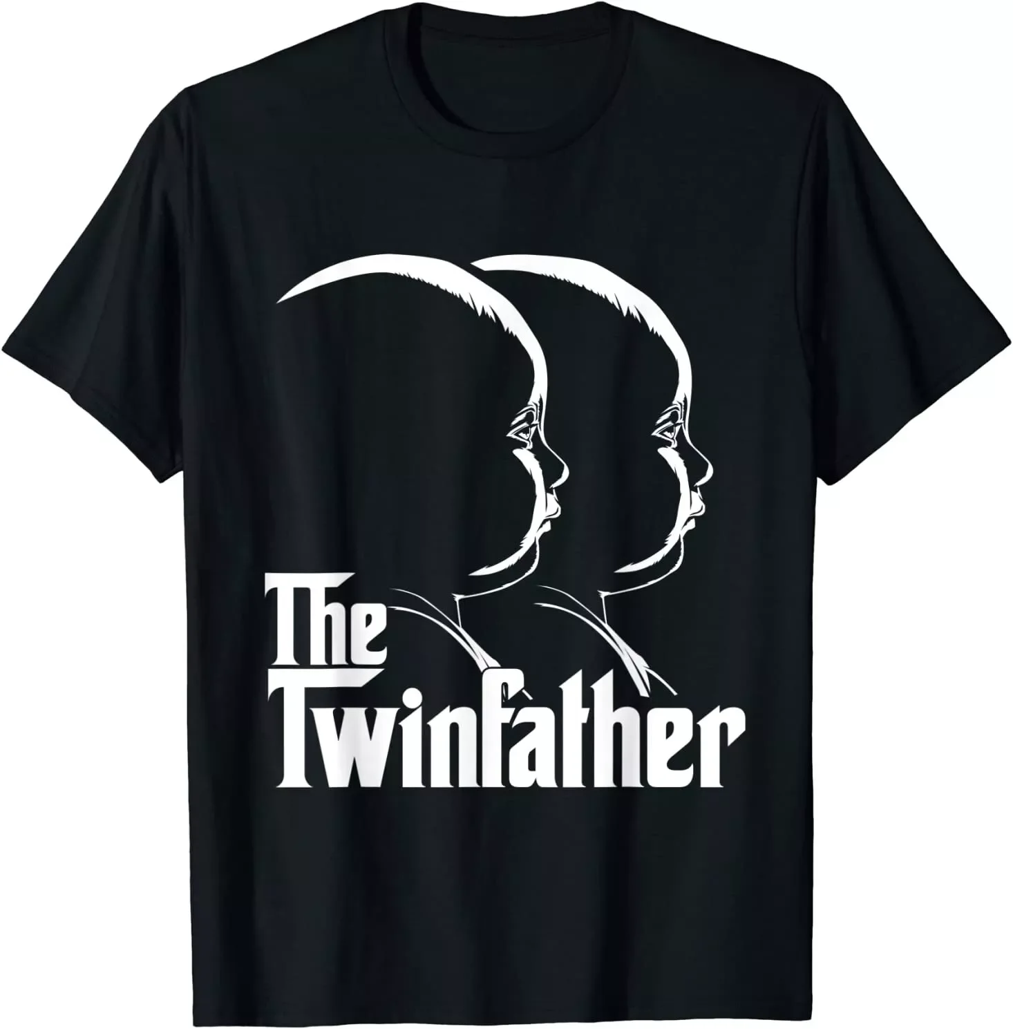 Fathers Day Mens The Twins Father Funny Father Of Twins Dad Gift T-Shirt