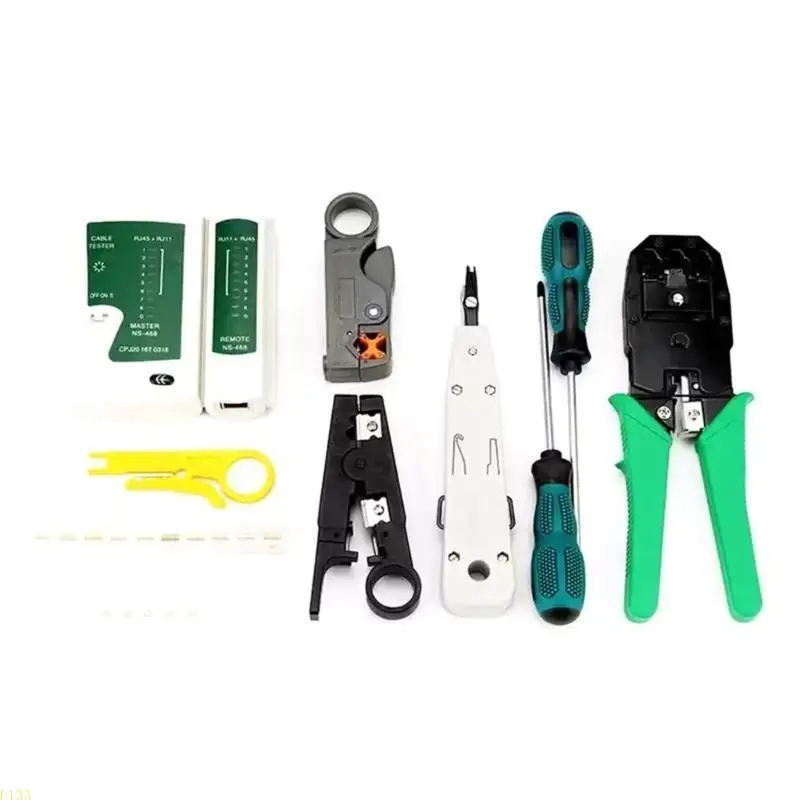U13A RJ45 Passt CRIMP -Werkzeugkit Ethernet Crimper Cat5e Cat6 Cat6a Cat7 Tool – Detail 3