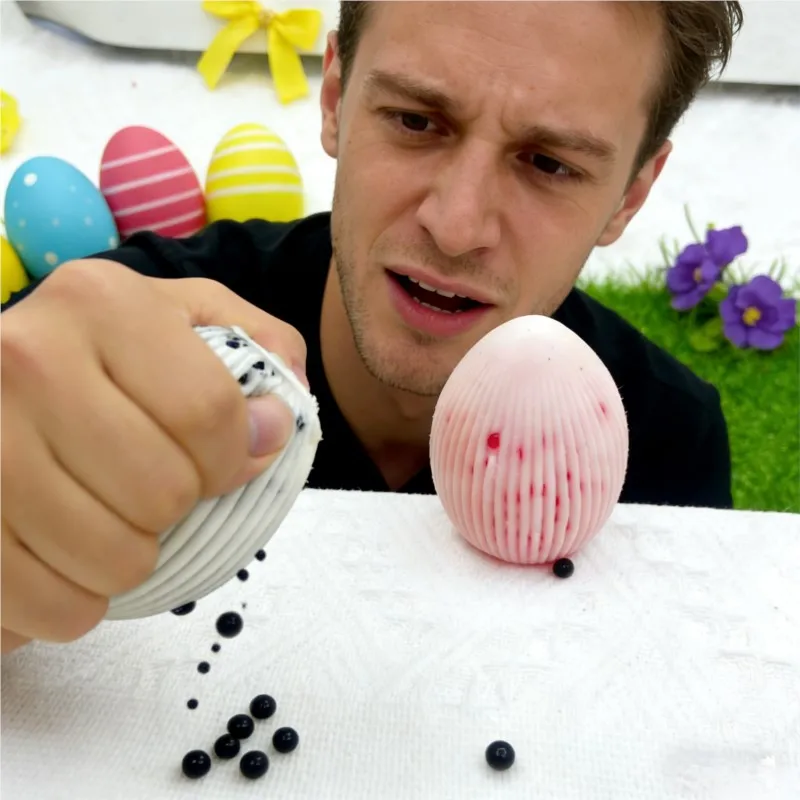Neue Ei Parodie Zwang Squeeze Pickel Dekompression Spielzeug Prise Squeeze Pickel Zwangs Anti-druck Spielzeug Erwachsene Zappeln Spielzeug