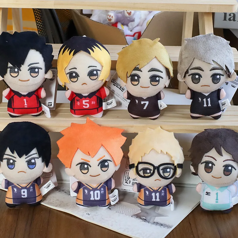 

Набор из 10 плюшевых кукол Haikyu, 10 см, Шоё Хината, Тоору Оикава, мягкие игрушки для косплея, украшение для фанатов аниме